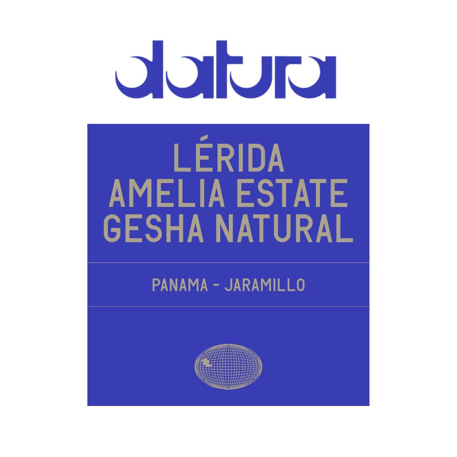 Datura : Gesha Lérida Amelia Estate (Natural) : 100g Grãos