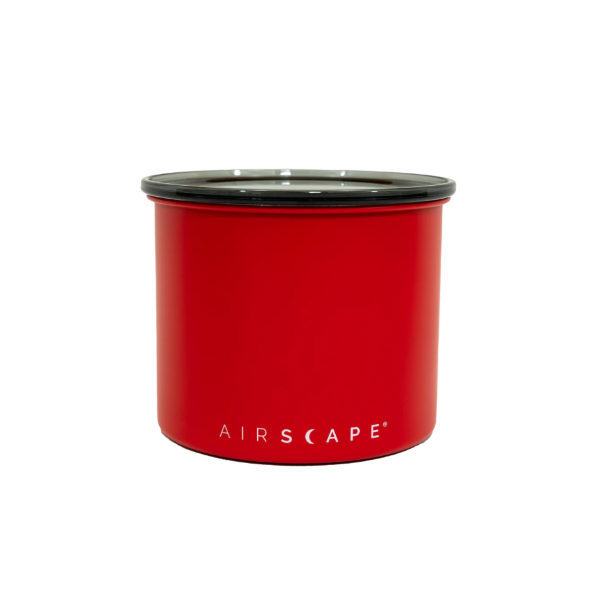 Airscape Classic : Pote de Metal 250g (Vermelho Fosco) - Planetary Design - Cafino