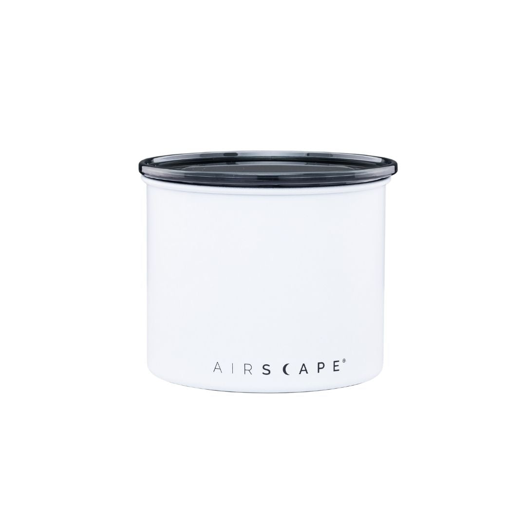 Airscape Classic : Pote de Metal 250g (Branco Fosco) - Planetary Design - Cafino