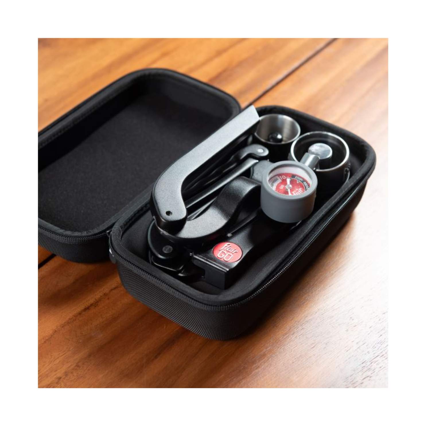 Flair 2GO : Máquina de Espresso Dobrável (Preta) – Cafino