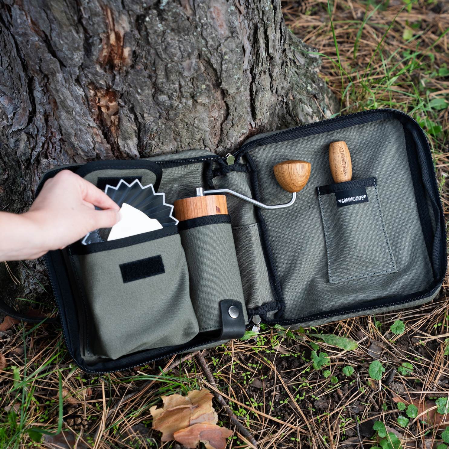 Comandante : Bolsa de Viagem XL C40/C60 (Verde)