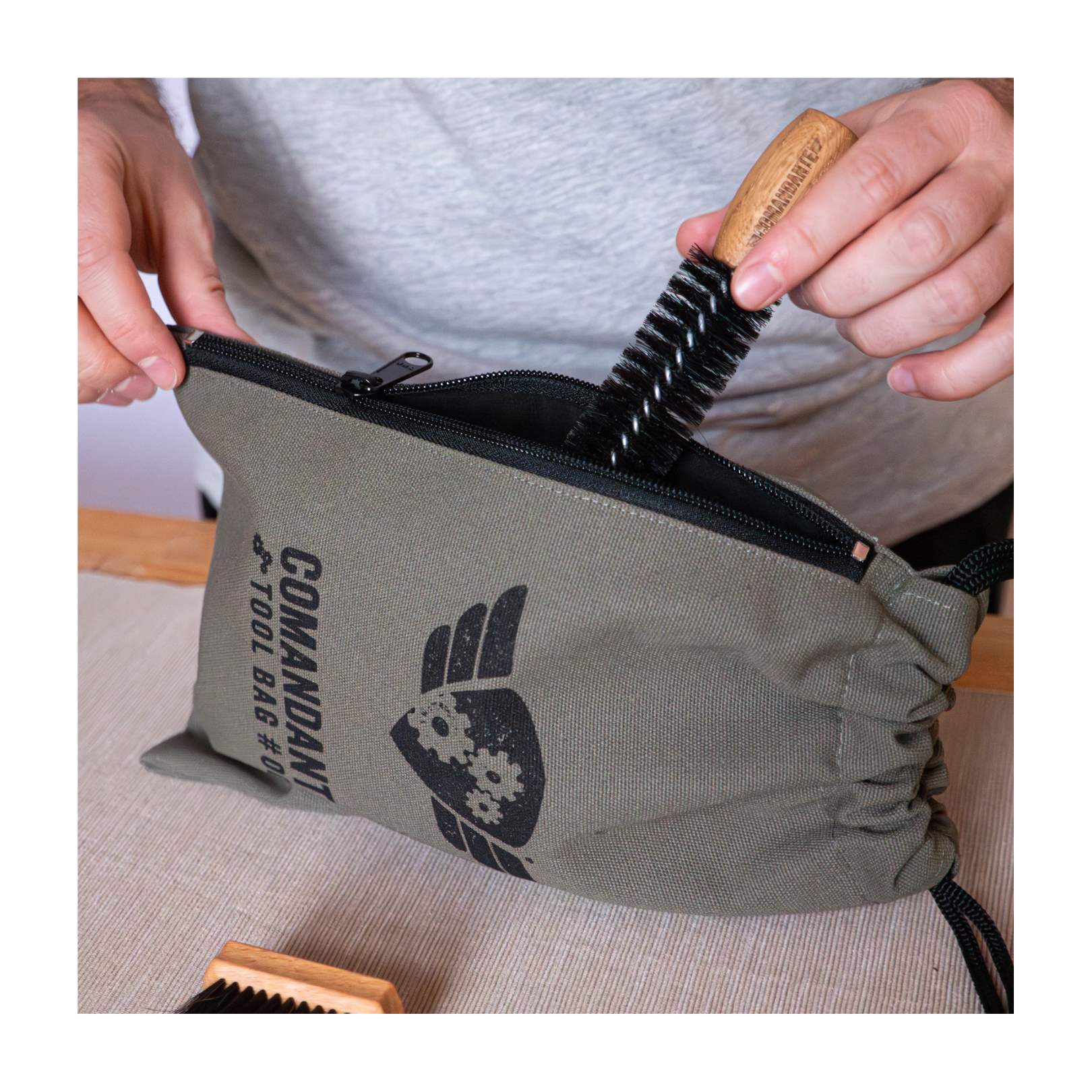 Comandante : Bolsa de Acessórios #3 (Verde)