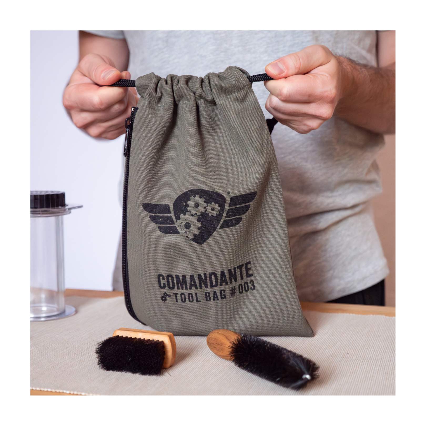 Comandante : Bolsa de Acessórios #3 (Verde)