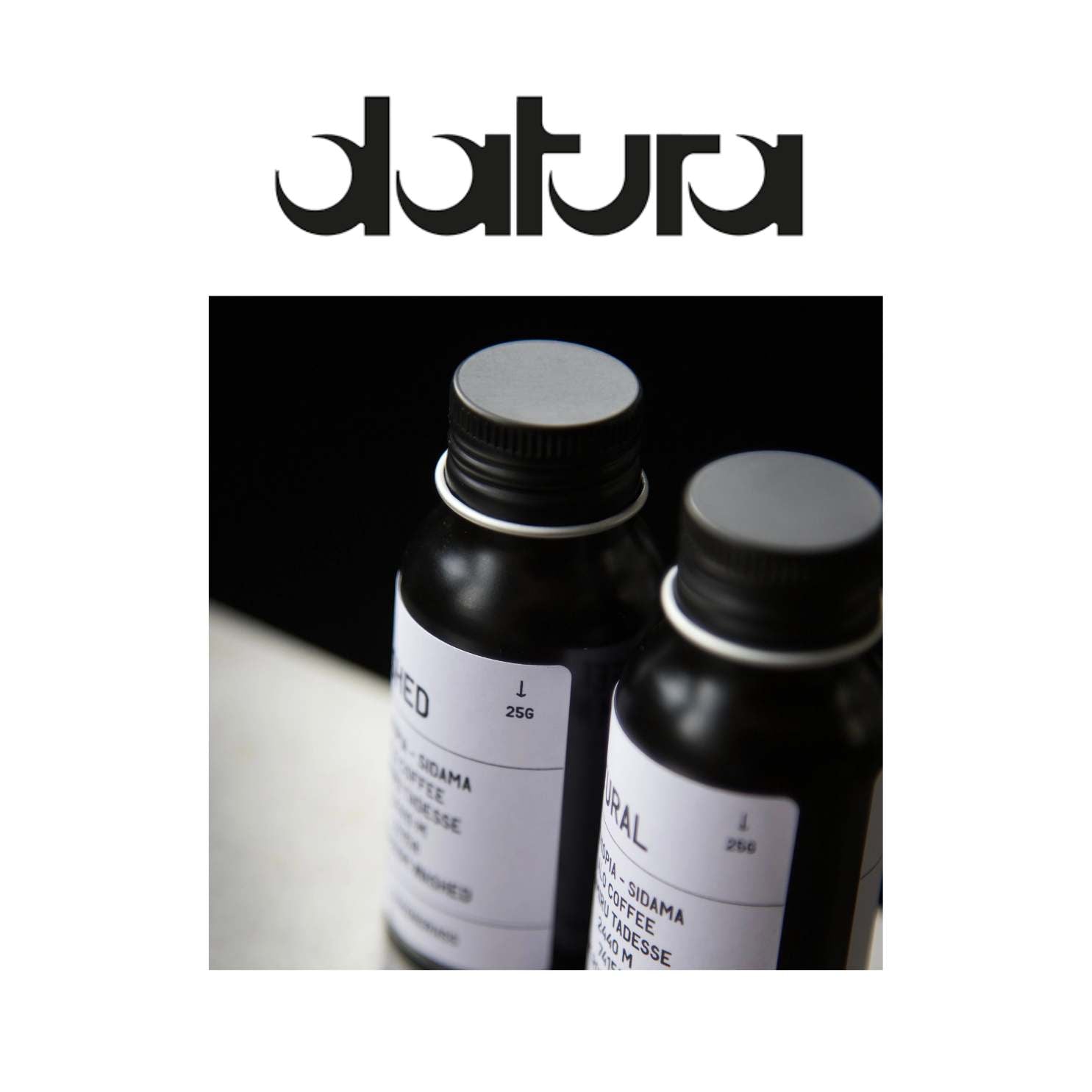 Datura : Alo Coffee Dark Room Washed & Natural : 2 x 25g Grãos