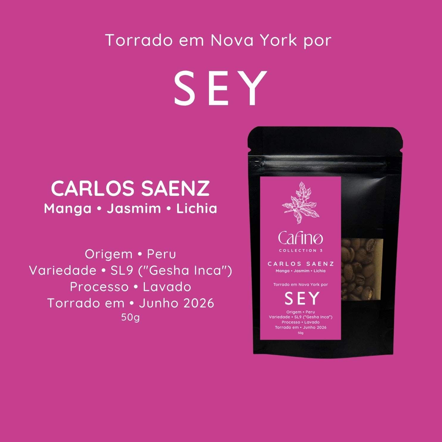 Cafino : Collection 3 : 200g Grãos
