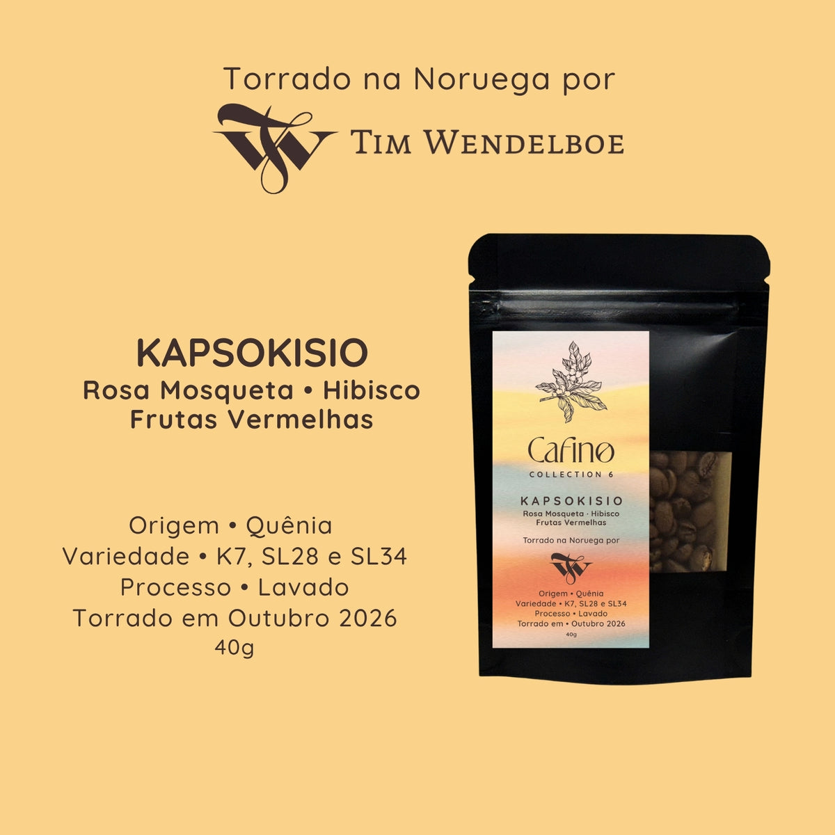 Cafino : Collection 6 : 200g Grãos
