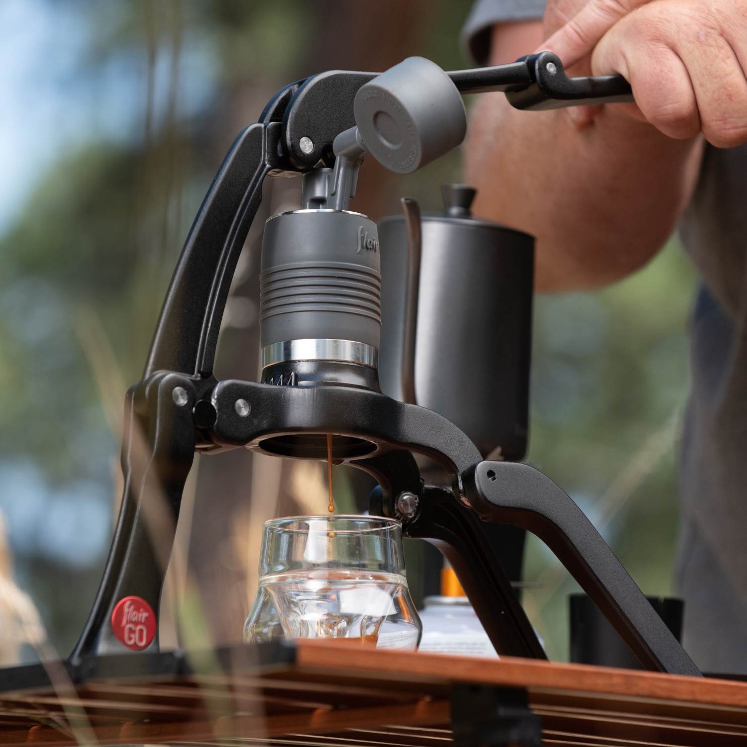 Flair GO : Máquina de Espresso Dobrável – Cafino