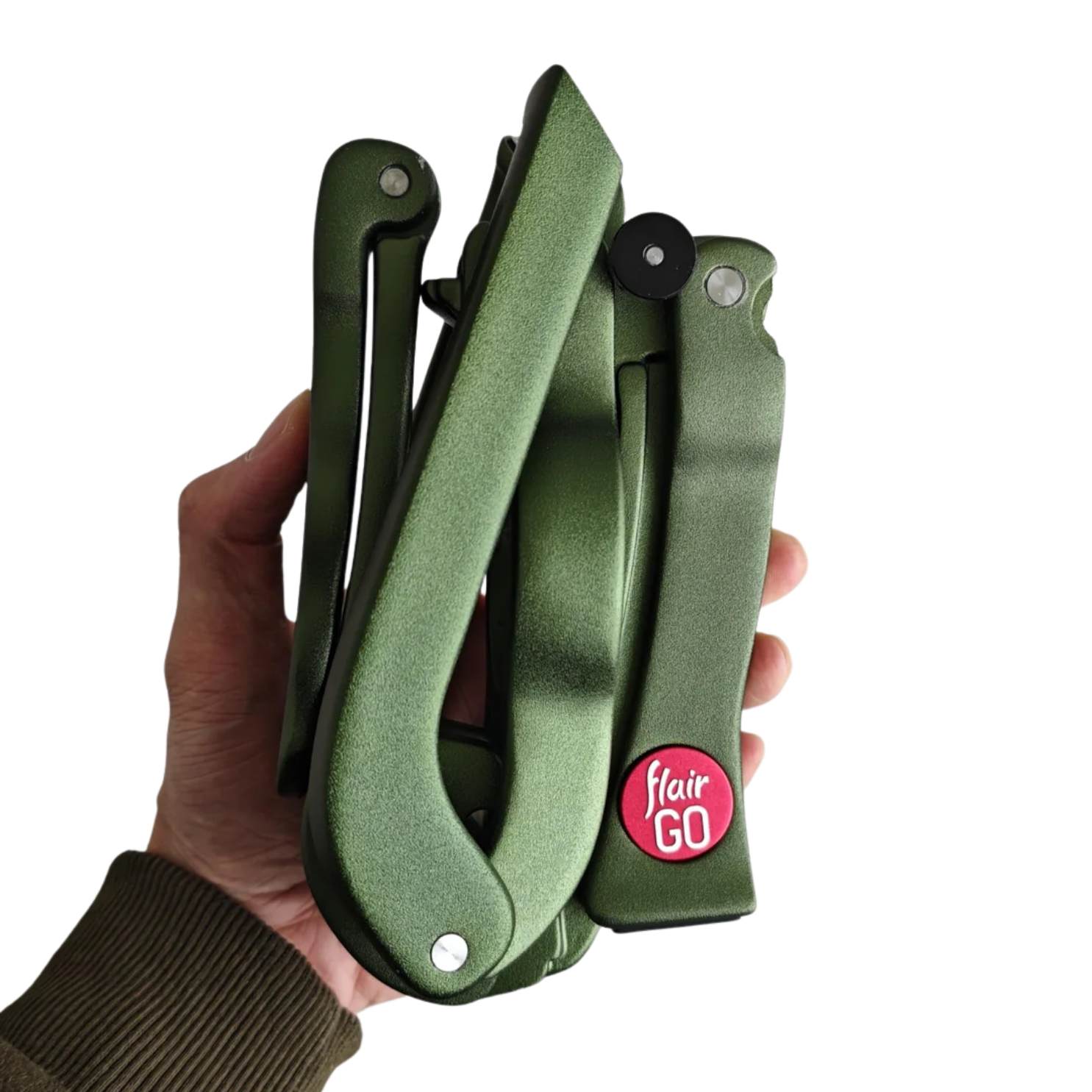 Flair GO : Máquina de Espresso Dobrável (Verde)