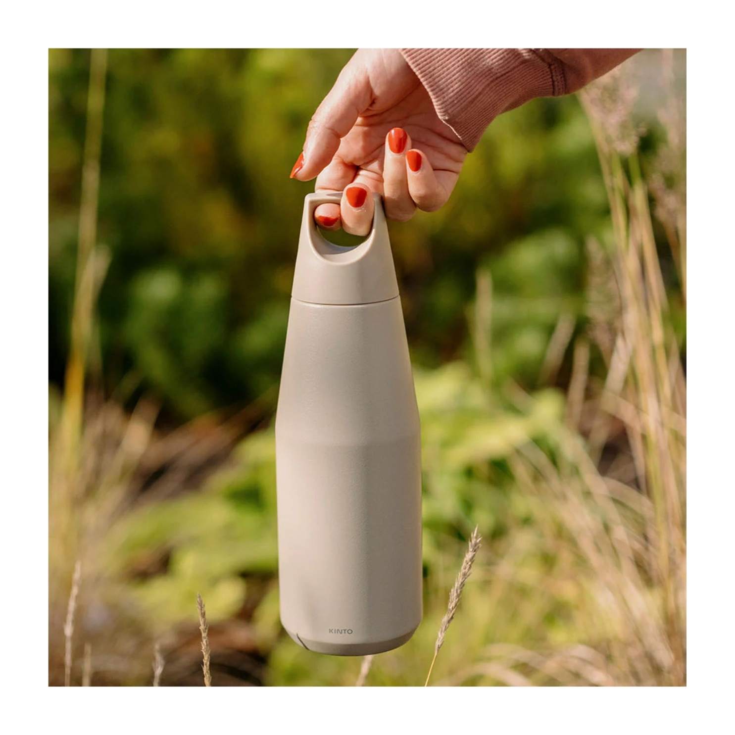 Kinto : Trail Tumbler : Garrafa Térmica Bege 580ml – Cafino