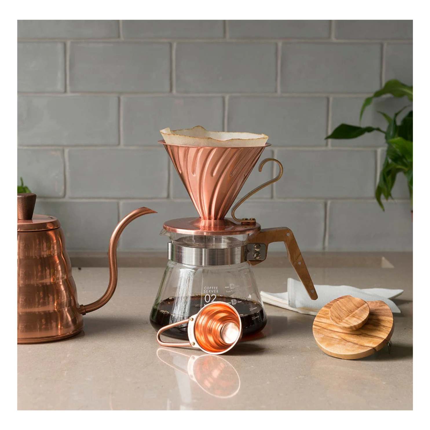 Hario : V60 em Cobre : Coador de Café