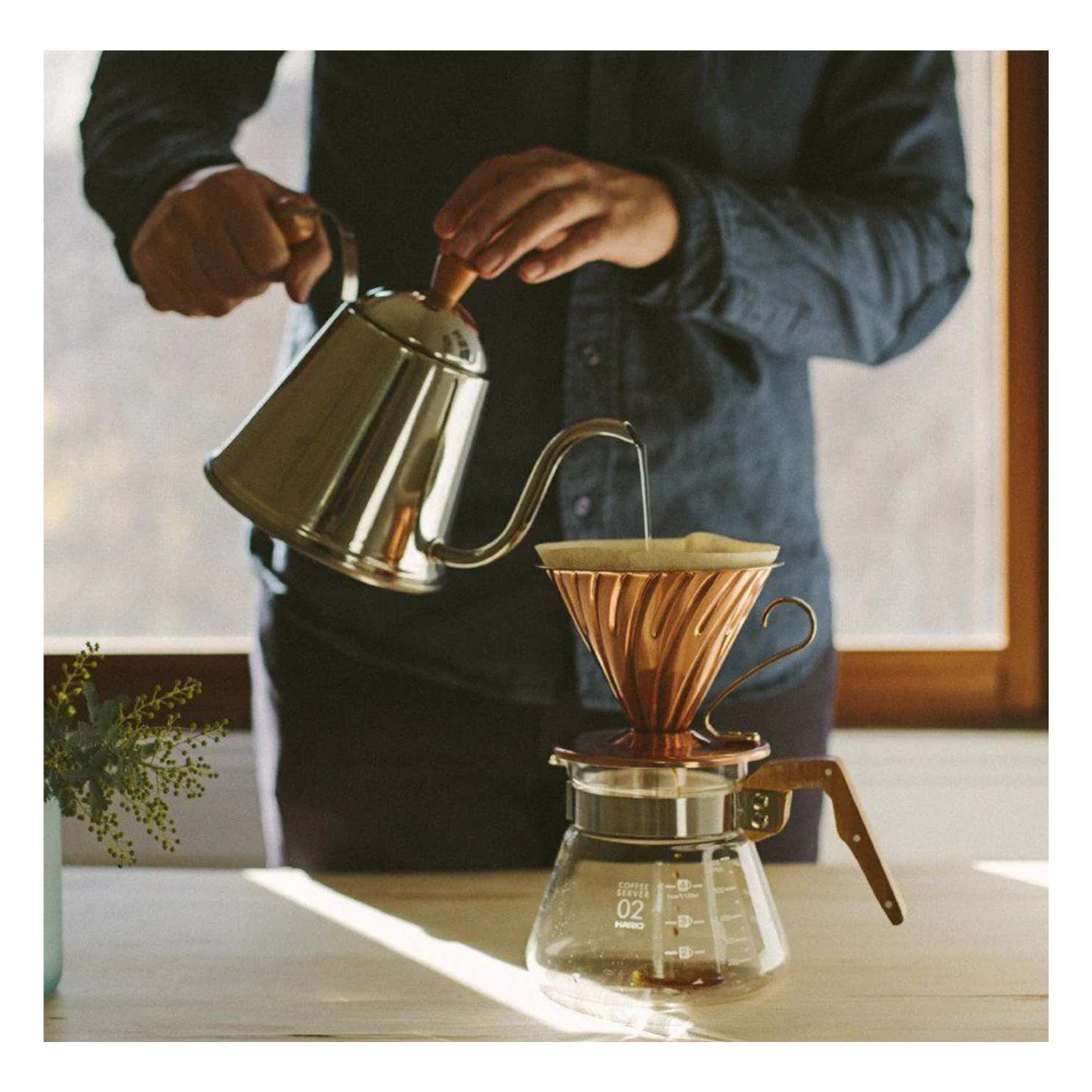Hario : V60 em Cobre : Coador de Café