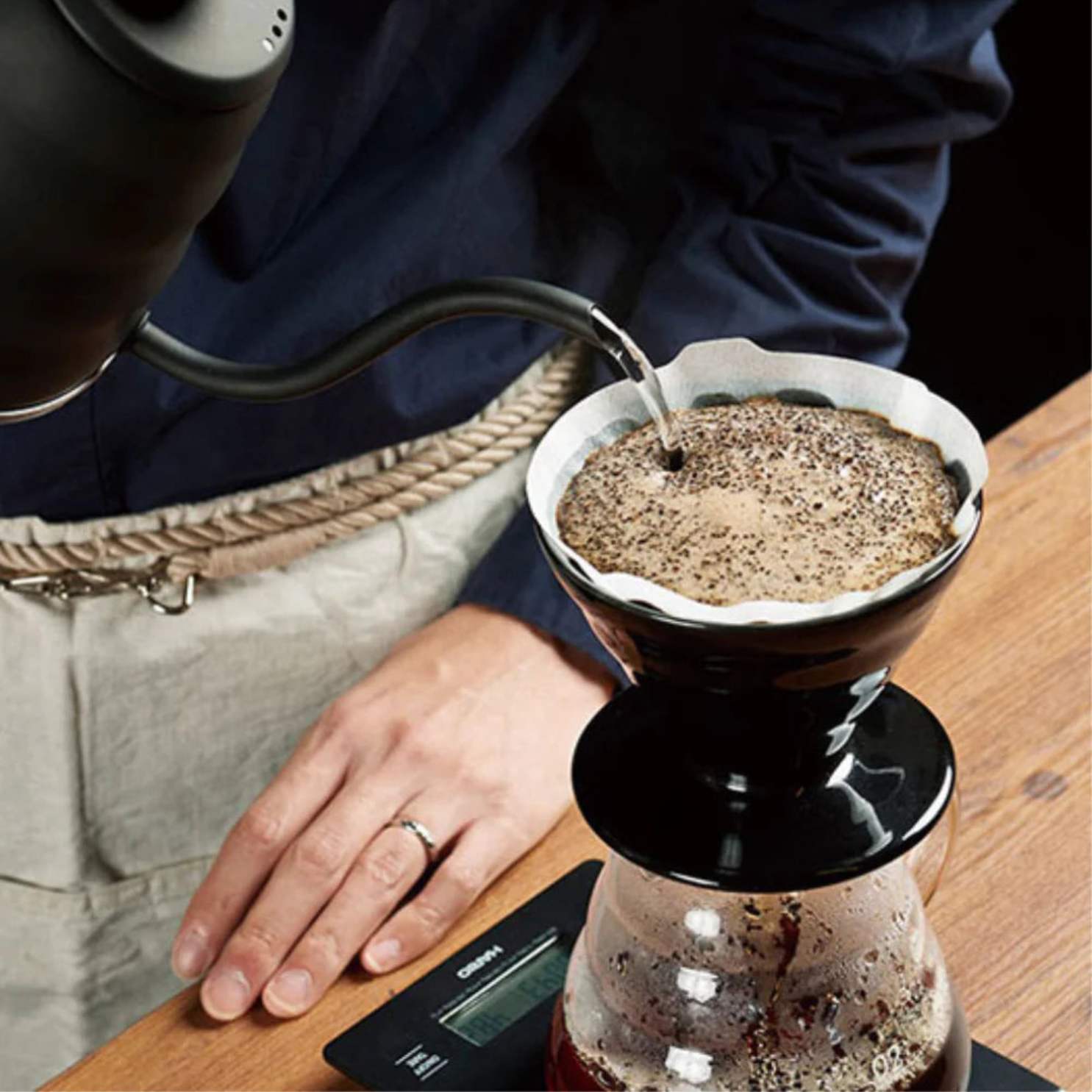 Hario : V60 de Cerâmica Tetsu Kasuya : Coador de Café